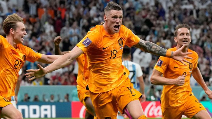 Weghorst ghi bàn vào lưới Argentina ở World Cup 2022