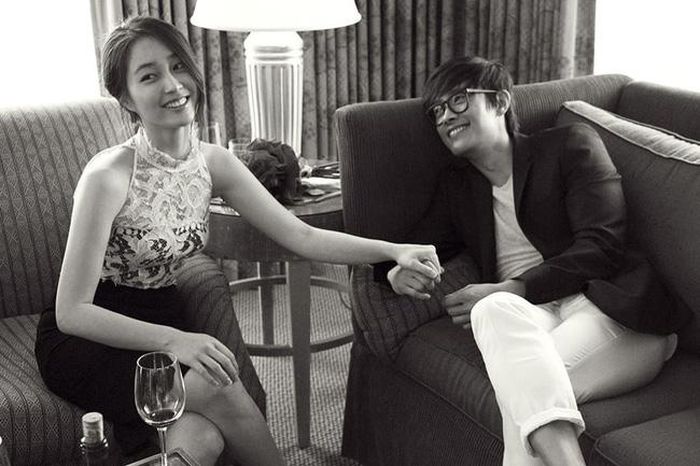 Hiện tại, Lee Min Jung đang có cuộc sống viên mãn bên chồng con