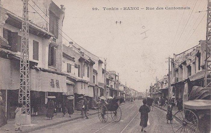 Phố Hàng Ngang những năm 1920