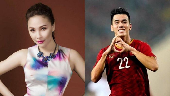 Tiến Linh và Quỳnh Thư bị đồn đang hẹn hò.
