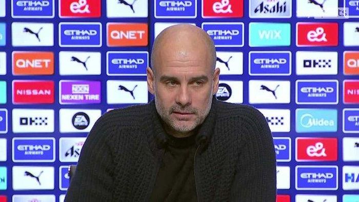 Pep Guardiola thừa nhận toàn đội Man City đã không chuẩn bị tốt trước trận đấu