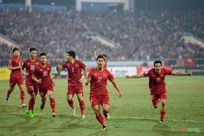  Văn Thanh mang về bàn thắng vô cùng quan trọng cho đội tuyển Việt Nam. Ảnh: Tuấn Huy