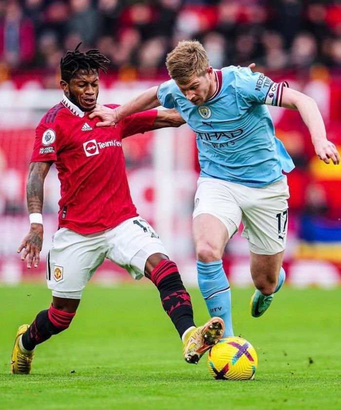 Một ngày thi đấu tuyệt vời của Fred trong nỗ lực ngăn cản ngòi nổ Kevin de Bruyne