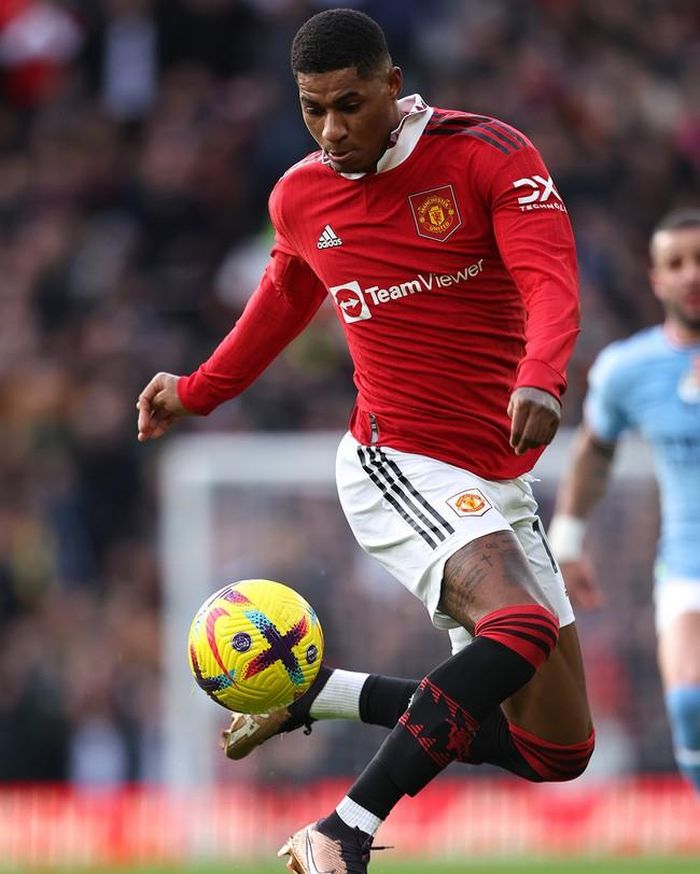 Rashford là cầu thủ ấn định chiến thắng 2-1 cho MU trước Man City tại vòng 20 Ngoại hạng Anh