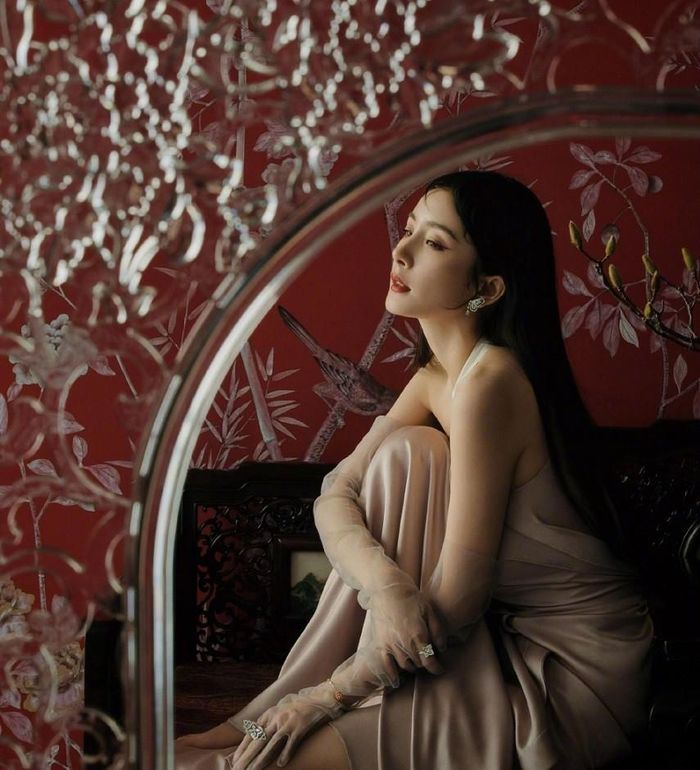 Vẻ dịu dàng, nữ tính của ngôi sao Hoa ngữ.