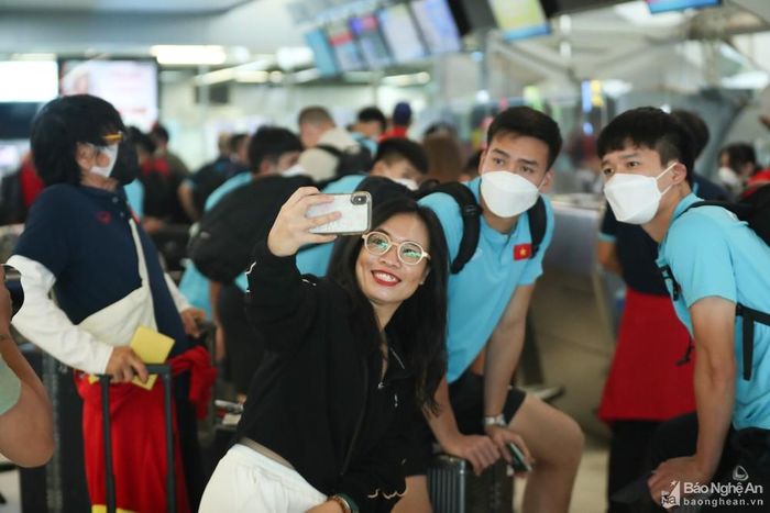 Tuyển Việt Nam khép lại hành trình AFF Cup 2022 kéo dài gần 1 tháng. Sau giải đấu này, các cầu thủ trở về gia đình ăn Tết, sau đó tập trung trở lại với CLB chuẩn bị cho mùa giải 2023. Ảnh: Hải Hoàng
