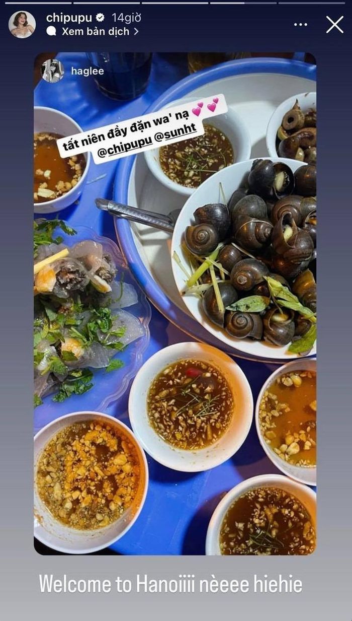Chi Pu khoe ảnh trên trang cá nhân