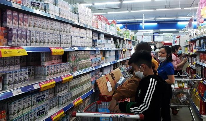 sữa các loại,