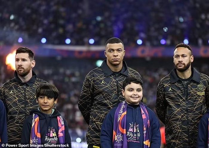 Lionel Messi , Kylian Mbappe và Neymar đều góp mặt trong trận giao hữu với đội hình đều là các ngôi sao hàng đầu. Ảnh: Shutterstock