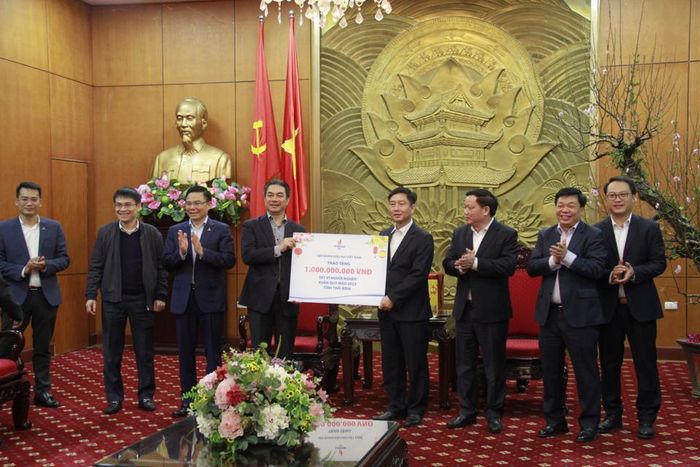 Petrovietnam trao tặng Chương trình Tết vì người nghèo xuân Quý Mão năm 2023 của tỉnh Thái Bình.