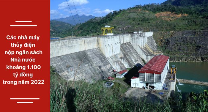 Thân đập Nhà máy Thủy điện Bắc Hà - dự án thủy điện có công suất lớn nhất toàn tỉnh. 