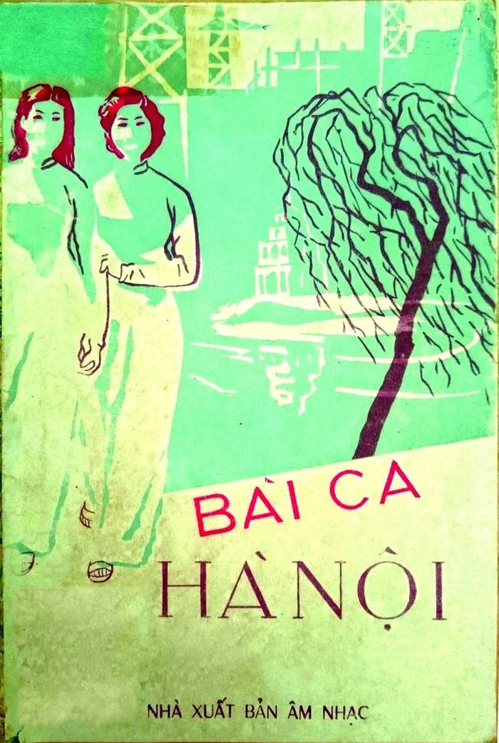 Bìa tập nhạc “Bài ca Hà Nội”