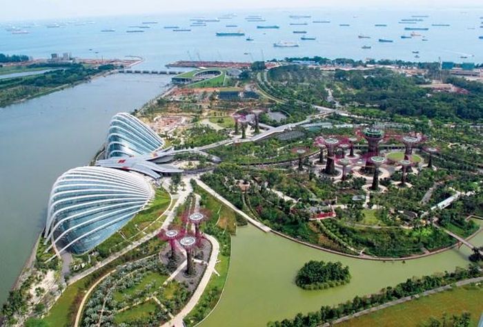 Marina Bay Sands, Singapore. Nguồn ảnh: Ashui.com