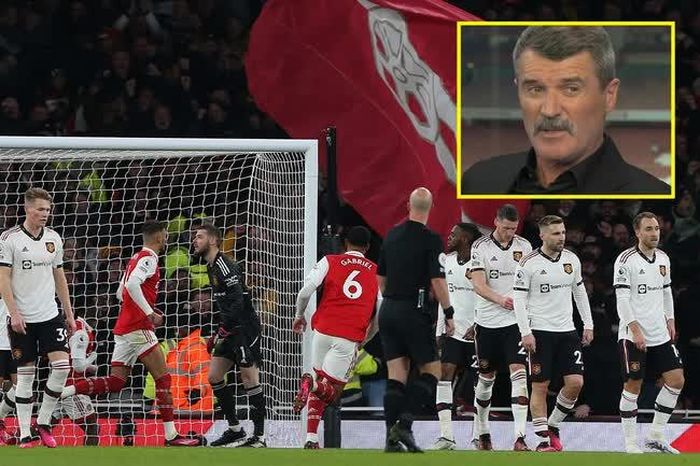 Roy Keane đã chỉ trích 4 cầu thủ của "Quỷ đỏ" sau trận thua 2-3 trước Arsenal