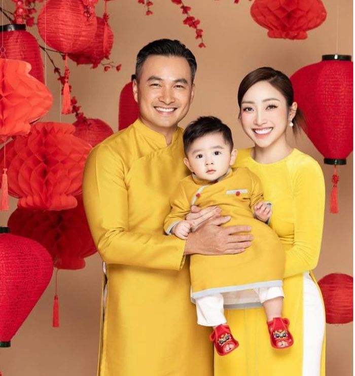  Diễn viên Chi Bảo viên mãn với gia đình mới.