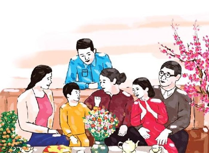 Xã hội càng phát triển, văn hóa gia đình càng phải được bảo lưu để phát huy các giá trị đạo đức. Ảnh minh họa IT.