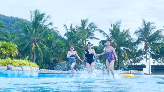 Công viên nước ngày Xuân