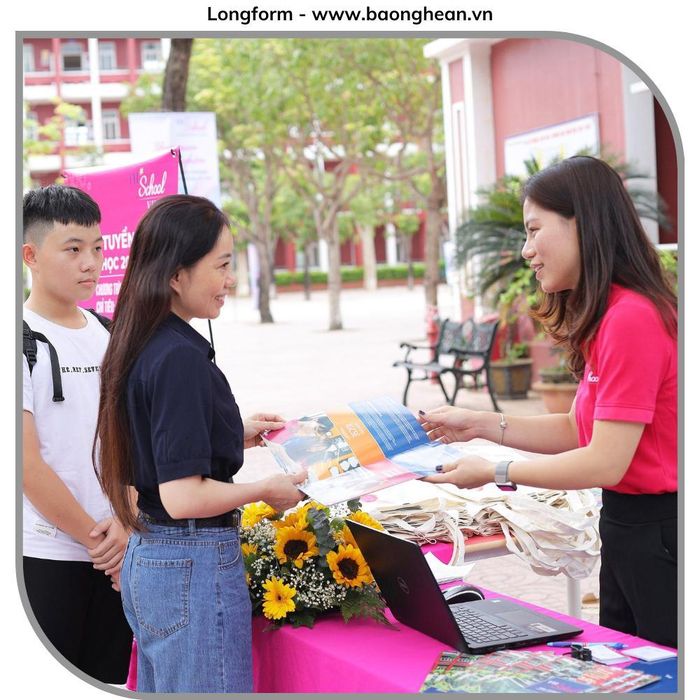 Năm học 2022, lần đầu tiên, mô hình trường Quốc tế TH School tuyển sinh và mở cơ sở mới tại thành phố Vinh. Ảnh: Mỹ Hà