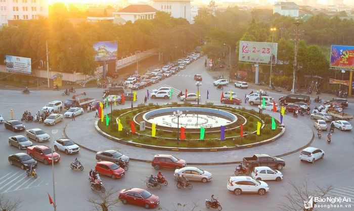  Một góc TP. Vinh. Ảnh tư liệu: Đình Tuyên 