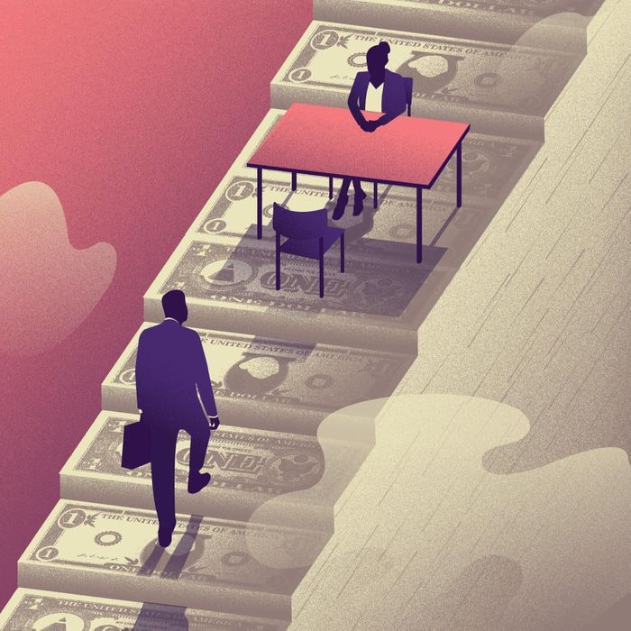  Nhiều người cảm thấy áp lực trước cuộc trò chuyện tăng lương. Ảnh: New York Times. 