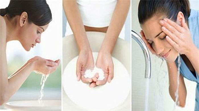 Rửa mặt với nguyên liệu tự nhiên để bảo vệ làn da.