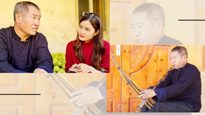 Ông Má A Vàng gìn giữ điệu khèn của người Mông. 