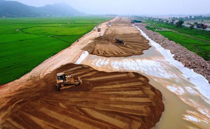 Tiến độ dự án thành phần Diễn Châu - Bãi Vọt vẫn chưa đáp ứng được yêu cầu.