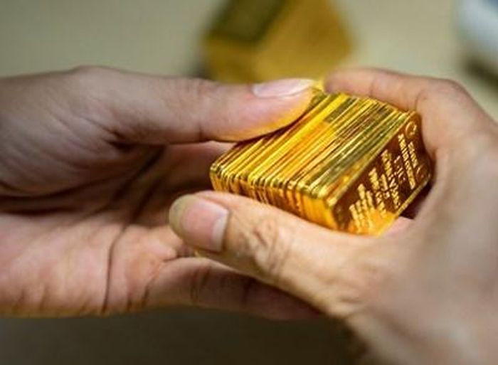 Giá vàng trong nước rạng sáng hôm nay đảo chiều giảm nhẹ. Ảnh: vietnamnet.vn 