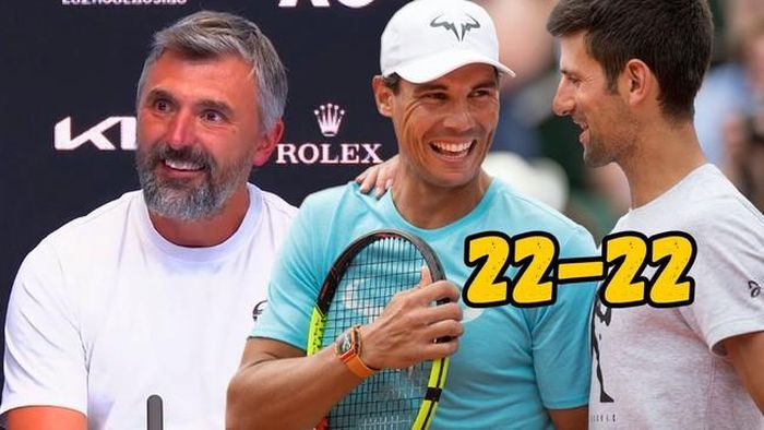 Theo Ivanisevic, thật thú vị khi Djokovic và Nadal đang đều có 22 Grand Slam