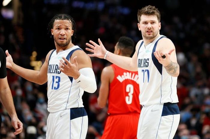 Jalen Brunson là cầu thủ ăn ý nhất với Doncic, nhưng Mavericks lại không thể giữ chân anh.