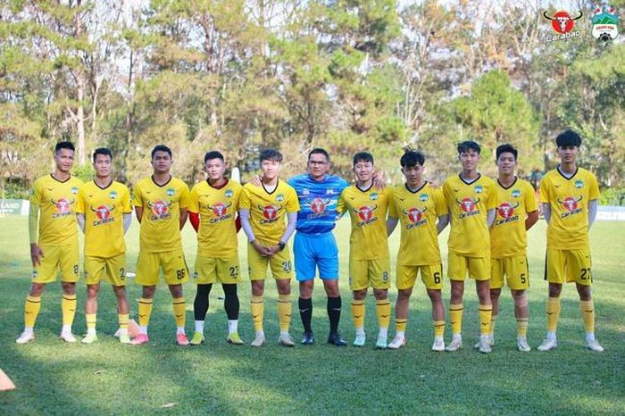 HAGL không được ký tài trợ với Carabao vì "đụng hàng" với nhà tài trợ chính của V-League, Sâm Ngọc Linh.Ảnh: HAGL