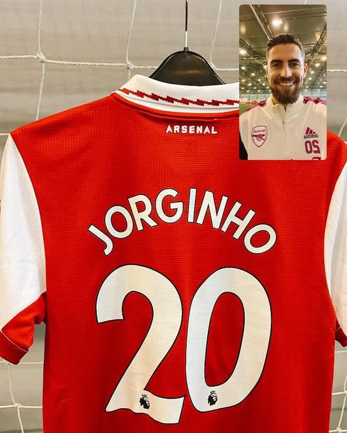 Jorginho sẽ khoác áo số 20 cho Arsenal sau khi hoàn tất vụ chuyển nhượng từ Chelsea