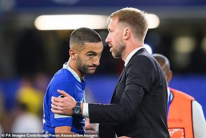 Ziyech chưa ghi được bàn nào trong mùa này cho Chelsea và mới chỉ có một pha kiến tạo. Ảnh: PA Images Contributor