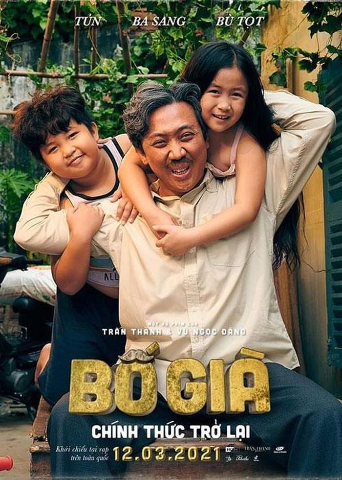 Trấn Thành là nhà sản xuất, đồng đạo diễn, biên kịch kiêm diễn viên chính của “Bố già”. Ảnh: FBNV