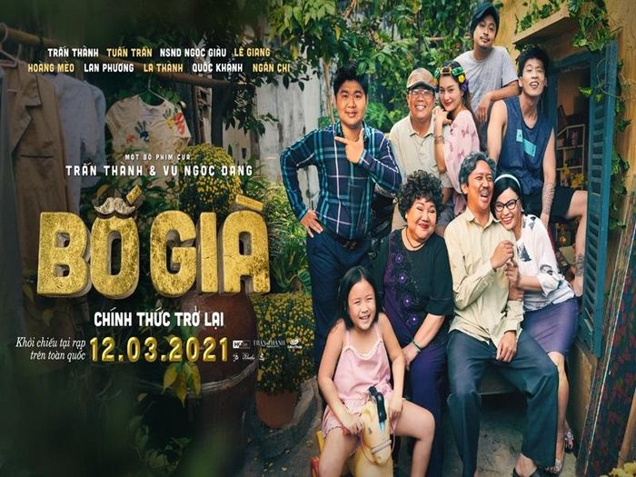 2 năm trước, Trấn Thành cũng có một bộ phim thành công về doanh thu. Đó là “Bố già” với doanh thu phòng vé 420 tỷ. Ảnh: FBNV