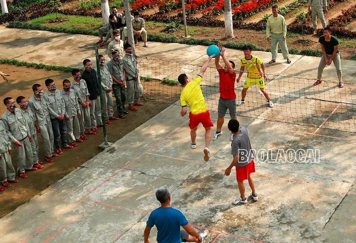 Học viên được tham gia những môn thể thao yêu thích.