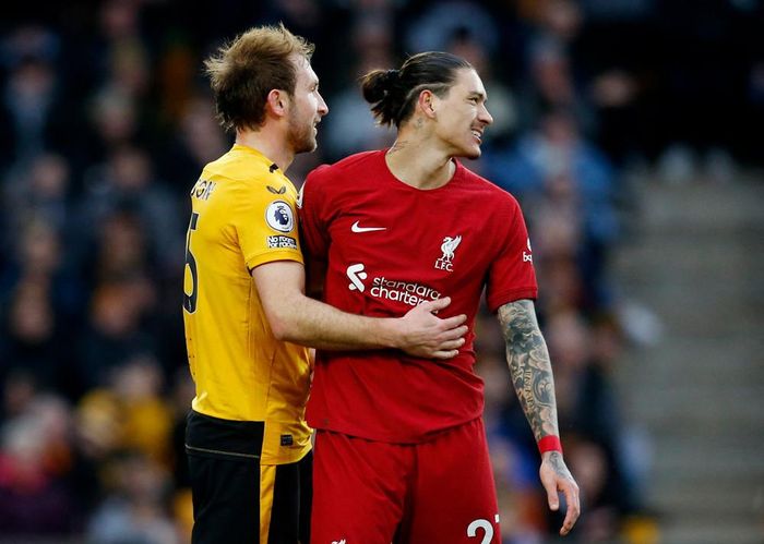 Darwin Nunez không thể giúp Liverpool lật ngược tình thế ở hiệp hai