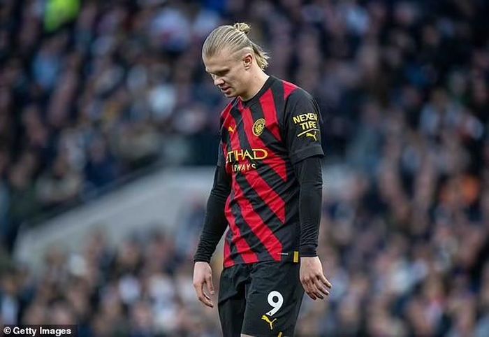 Cầu thủ người Na Uy đã ghi 25 bàn mùa này nhưng Man City đã ghi được số bàn tương tự vào thời điểm này mùa giải trước. Ảnh: Getty Images