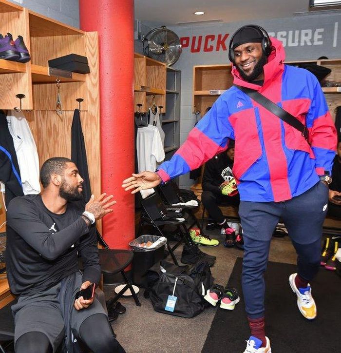LeBron James và Kyrie Irving một lần nữa chung chiến tuyến là điều mà không ít người hâm mộ mong chờ
