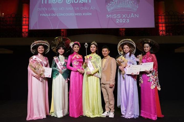 NTK Ngô Nhật Huy và các thí sinh Đêm chung kết Miss Xuân