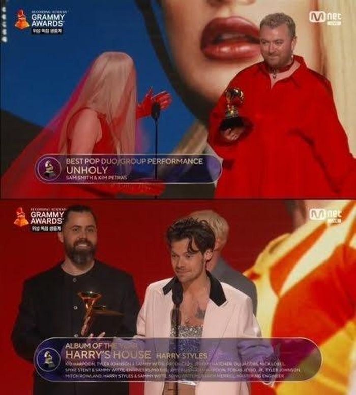 Sam Smith và Harry Styles chiến thắng vang dội tại Grammy 2023