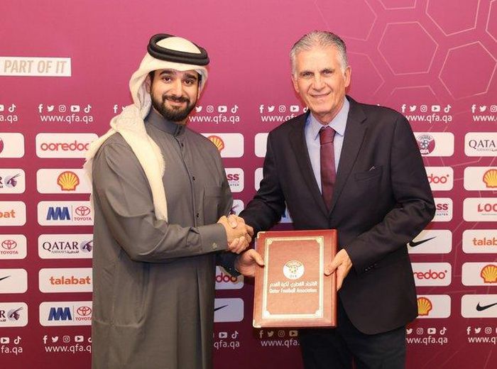 Carlos Queiroz dẫn dắt ĐT Qatar.