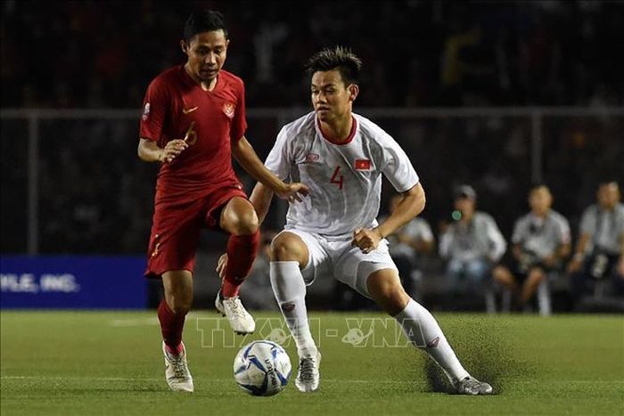 Hồ Tấn Tài cùng U22 Việt Nam giành HCV ở SEA Games 30 - Ảnh: TTXVN