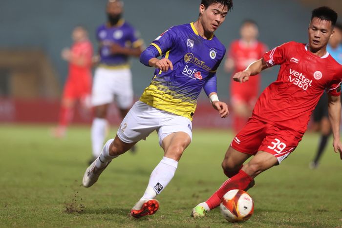 Duy Mạnh là trụ cột của Hà Nội FC - Ảnh: Hoàng Linh