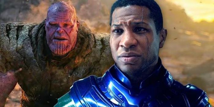 Siêu ác nhân Thanos (trái) và Kang the Conqueror