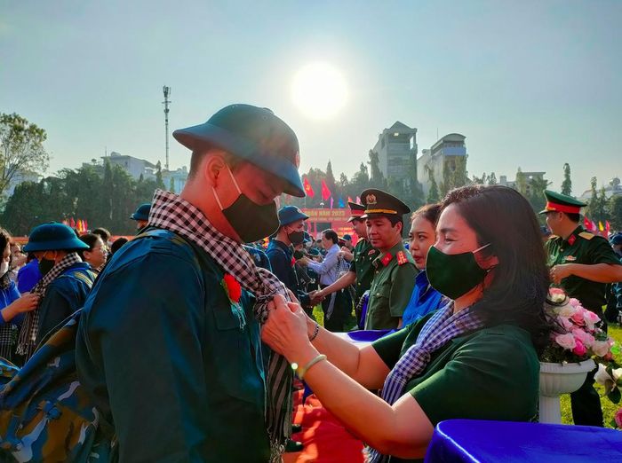 Năm nay, quận Gò Vấp có 238 thanh niên trúng tuyển nghĩa vụ quân sự và nghĩa vụ Công an nhân dân
