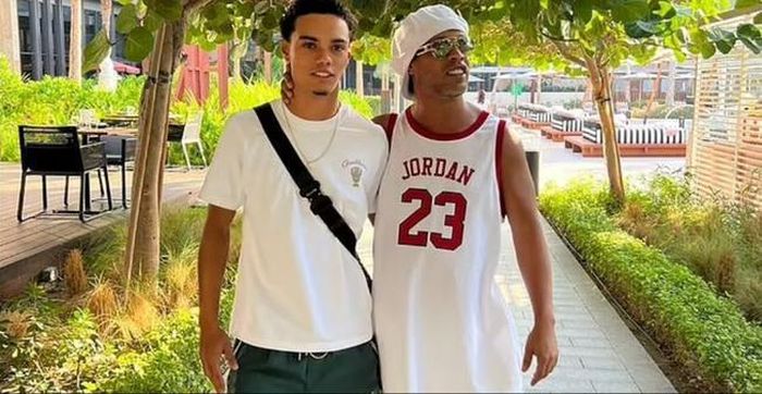 Cha con Ronaldinho