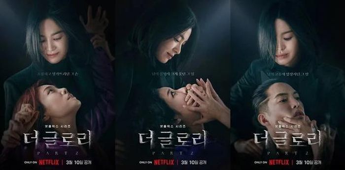 Poster các nhân vật của "The Glory" mùa 2