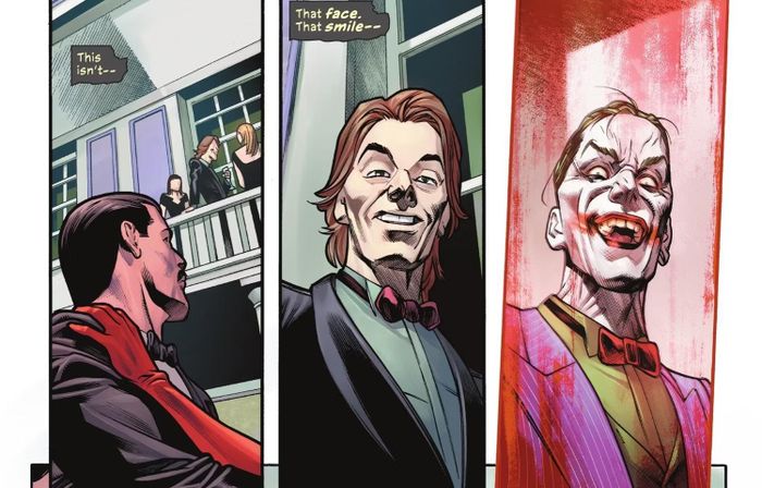  Nụ cười thương hiệu của Joker. 