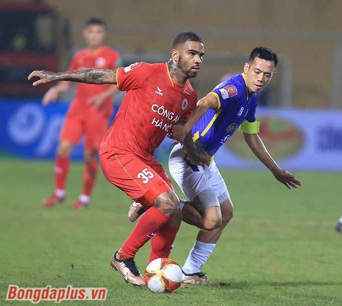 Hà Nội FC 2 - 0 Công an Hà Nội. Ảnh: Bongdaplus